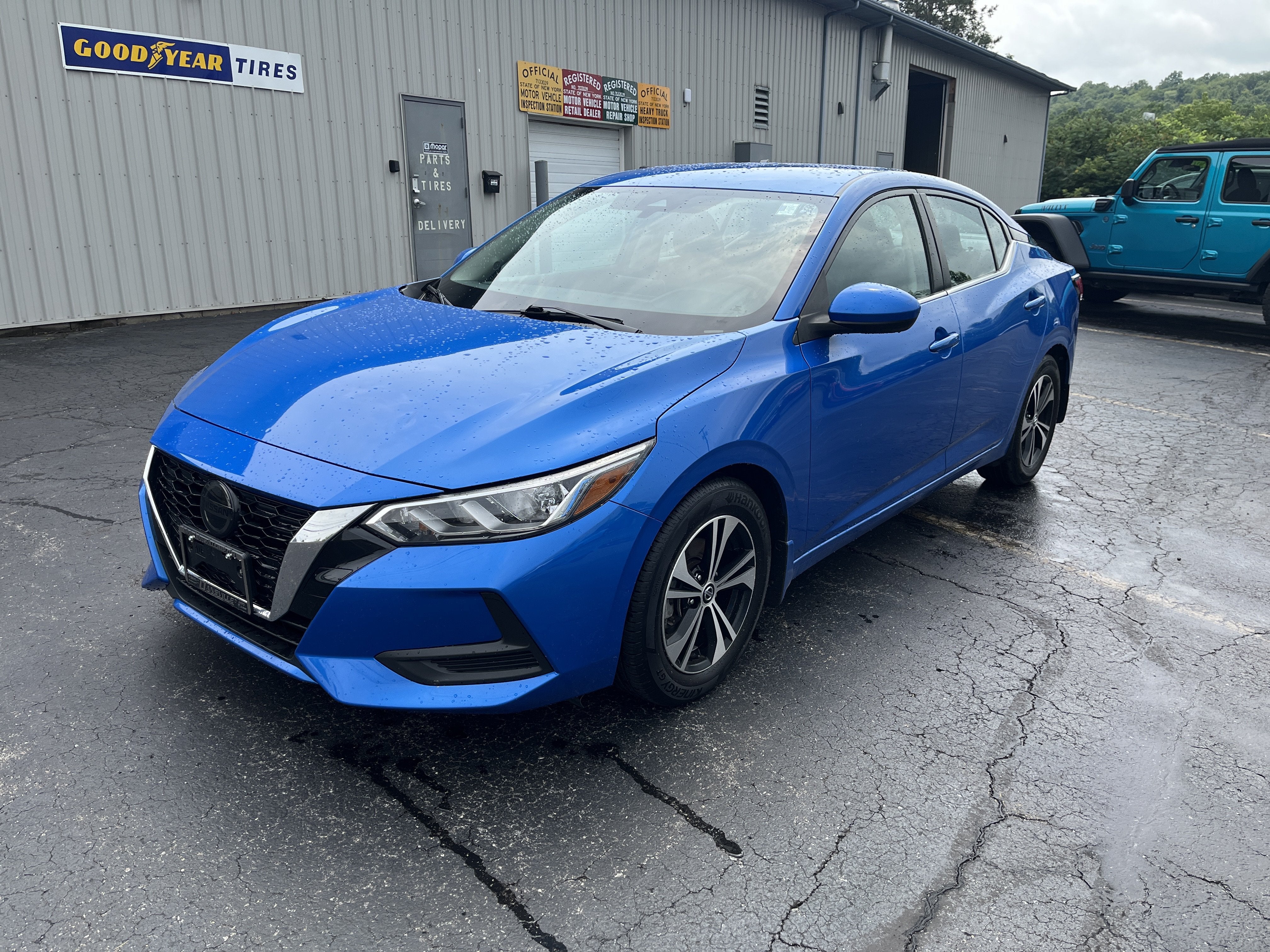 Used 2022 Nissan Sentra SV with VIN 3N1AB8CV1NY297574 for sale in Dansville, NY