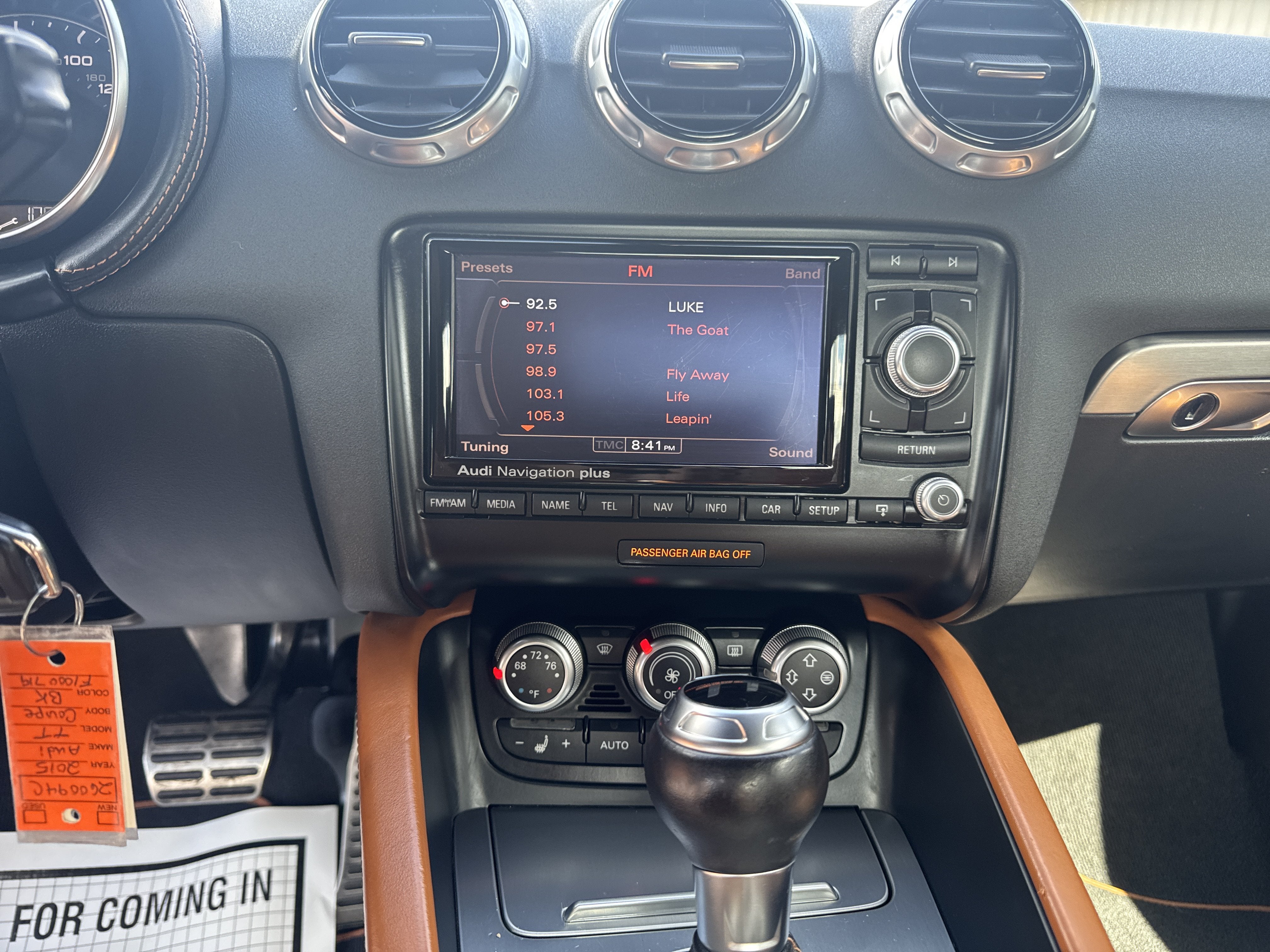 2015 Audi TT 2.0T