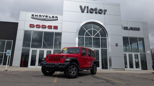 2020 Jeep Wrangler Unlimited Black and Tan 4x4
