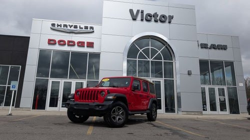 2020 Jeep Wrangler Unlimited Black and Tan 4x4