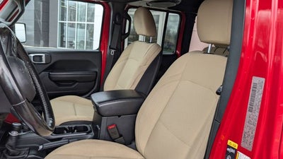 2020 Jeep Wrangler Unlimited Black and Tan 4x4