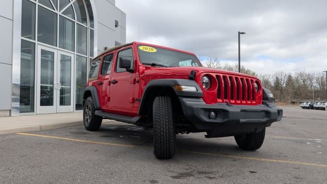 2020 Jeep Wrangler Unlimited Black and Tan 4x4