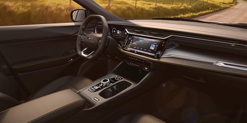 Wheel and dashboard in 2026 Jeep Cherokee
