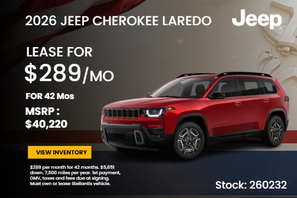 2026 Jeep Cherokee Laredo