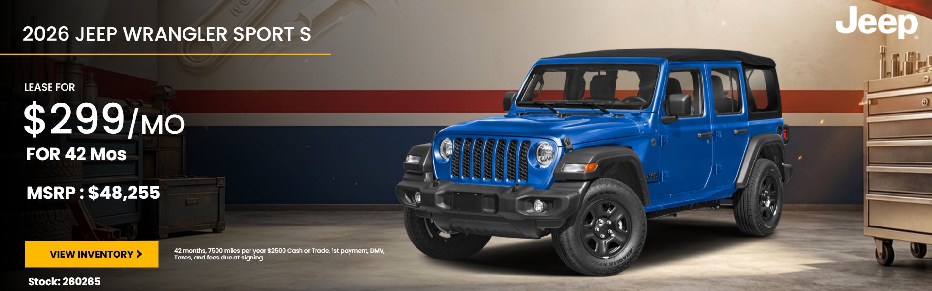 2026 Jeep Wrangler Sport S