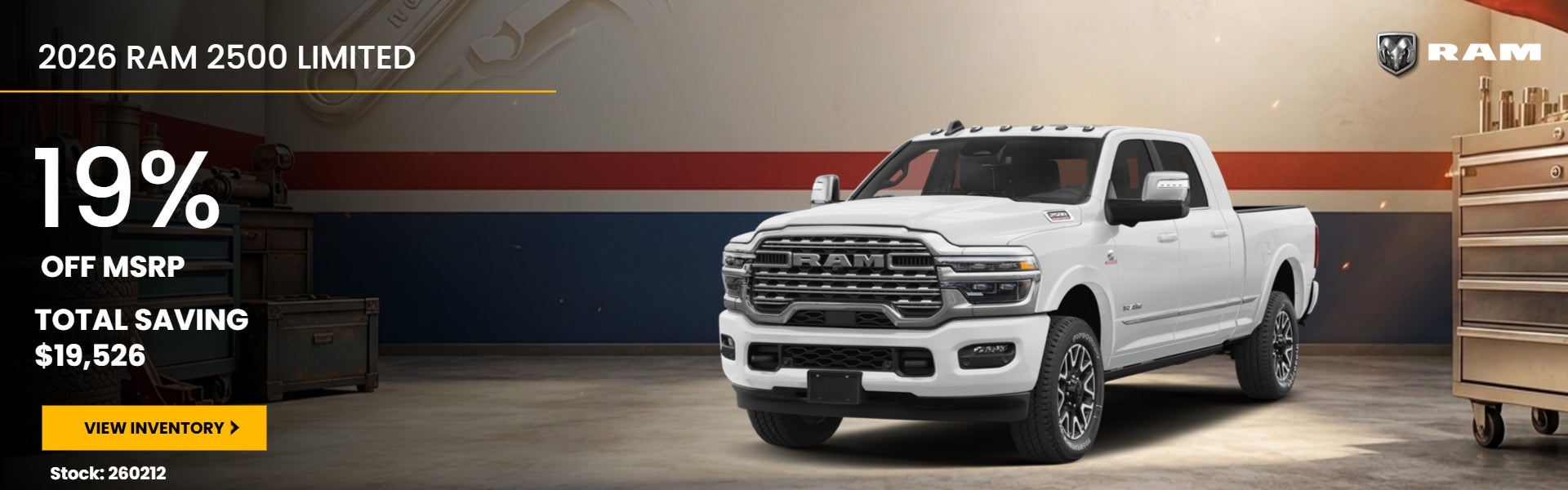 2026 Ram 2500 on offer