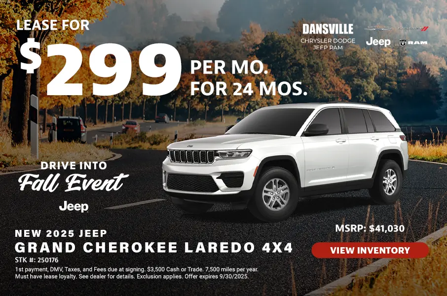 NEW 2025 JEEP GRAND CHEROKEE LAREDO 4X4